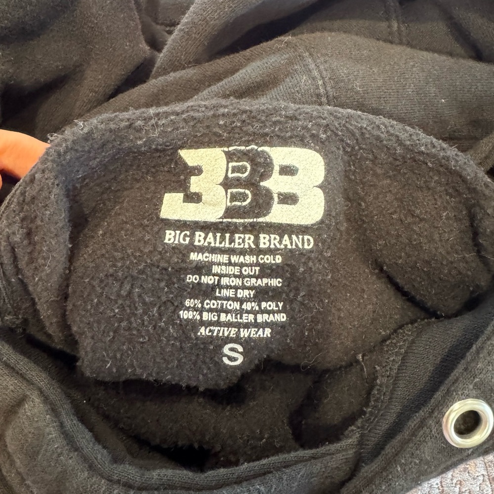 Big Baller Brand Black Hoodie - Picture 4 of 4